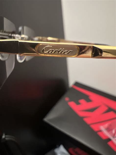 cheap cartier glasses ebay|authentic cartier glasses for sale.